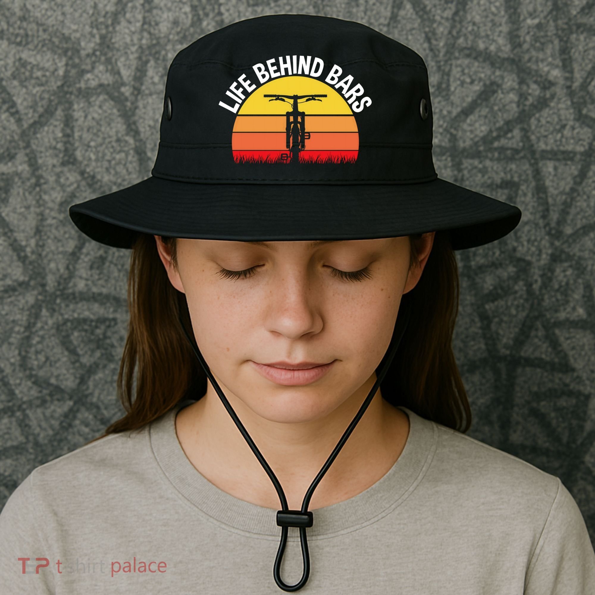 Funny Mountain Bike Bicycle Life Behind Bars Meaningful Gift Bucket Hat