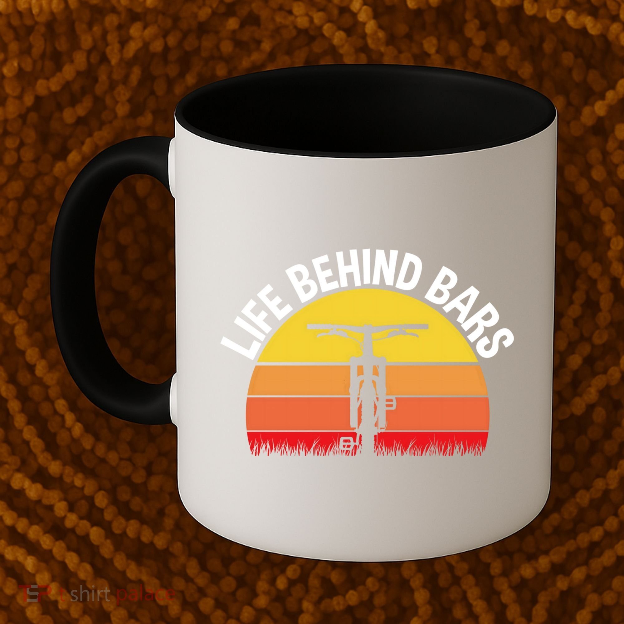 Funny Mountain Bike Bicycle Life Behind Bars Meaningful Gift Coffee Mug