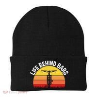 Funny Mountain Bike Bicycle Life Behind Bars Meaningful Gift Beanie thumb 0