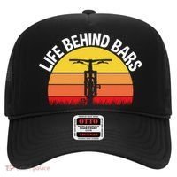 Funny Mountain Bike Bicycle Life Behind Bars Meaningful Gift Hat thumb 0
