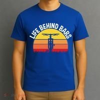 Funny Mountain Bike Bicycle Life Behind Bars Meaningful Gift T-Shirt thumb 3