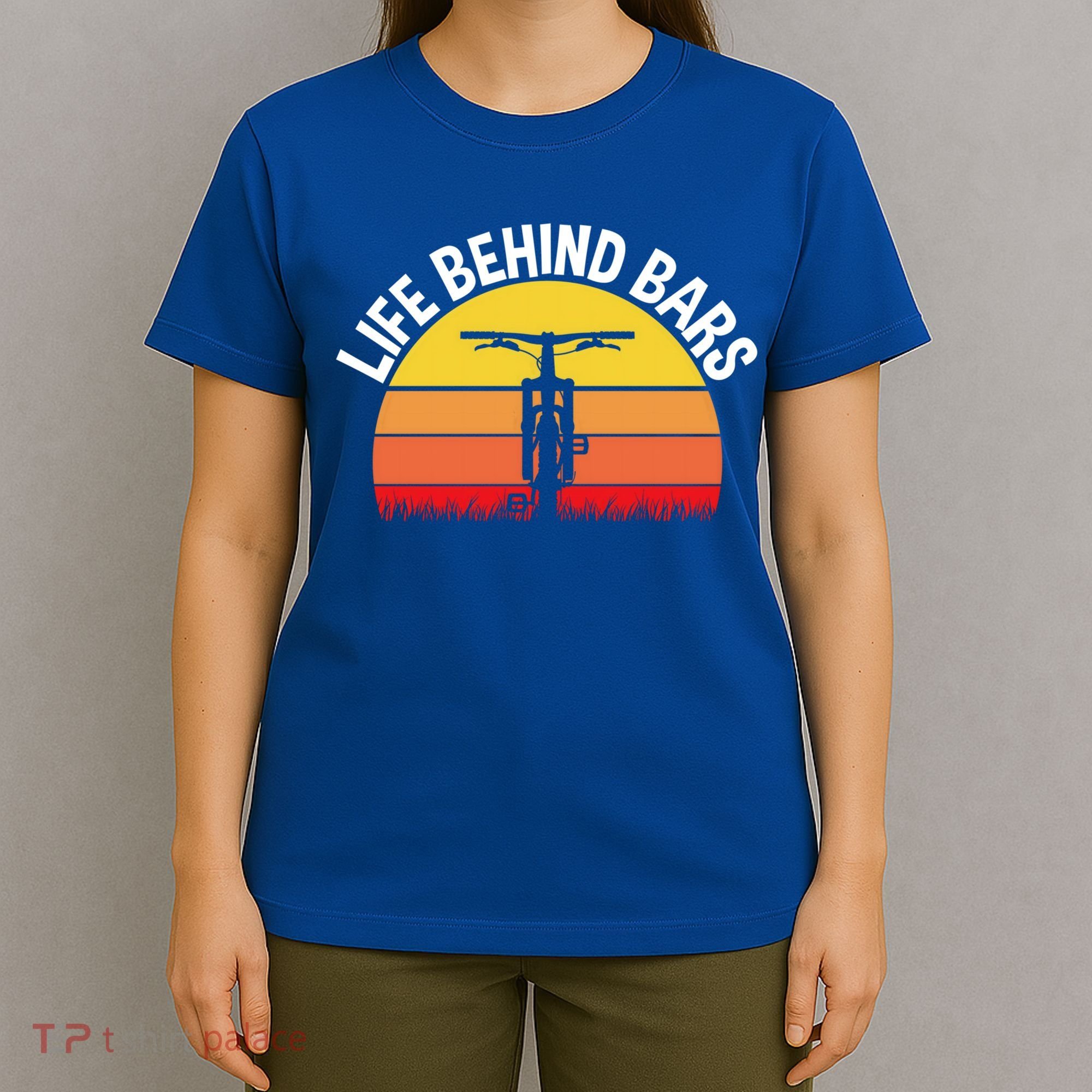 Funny Mountain Bike Bicycle Life Behind Bars Meaningful Gift T-Shirt