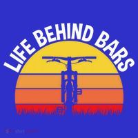 Funny Mountain Bike Bicycle Life Behind Bars Meaningful Gift Mousepad thumb 1