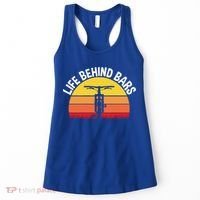 Funny Mountain Bike Bicycle Life Behind Bars Meaningful Gift Women's Tank Top thumb 0
