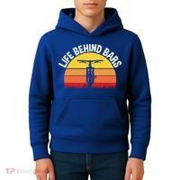 Funny Mountain Bike Bicycle Life Behind Bars Meaningful Gift Kids Hoodie thumb 4