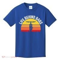 Funny Mountain Bike Bicycle Life Behind Bars Meaningful Gift Kids T-Shirt thumb 0
