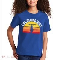 Funny Mountain Bike Bicycle Life Behind Bars Meaningful Gift Kids T-Shirt thumb 2