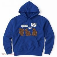 Funny My Butt Hurts Bunny Chocolate Easter Cool Gift Hoodie thumb 0