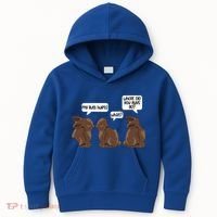 Funny My Butt Hurts Bunny Chocolate Easter Cool Gift Kids Hoodie thumb 0