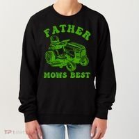 Father Mows Best Lawn Fathers Day Women's Sweatshirt thumb 0