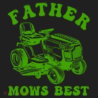 Father Mows Best Lawn Fathers Day Women's Sweatshirt thumb 2