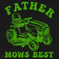 Father Mows Best Lawn Fathers Day Coaster thumb 2