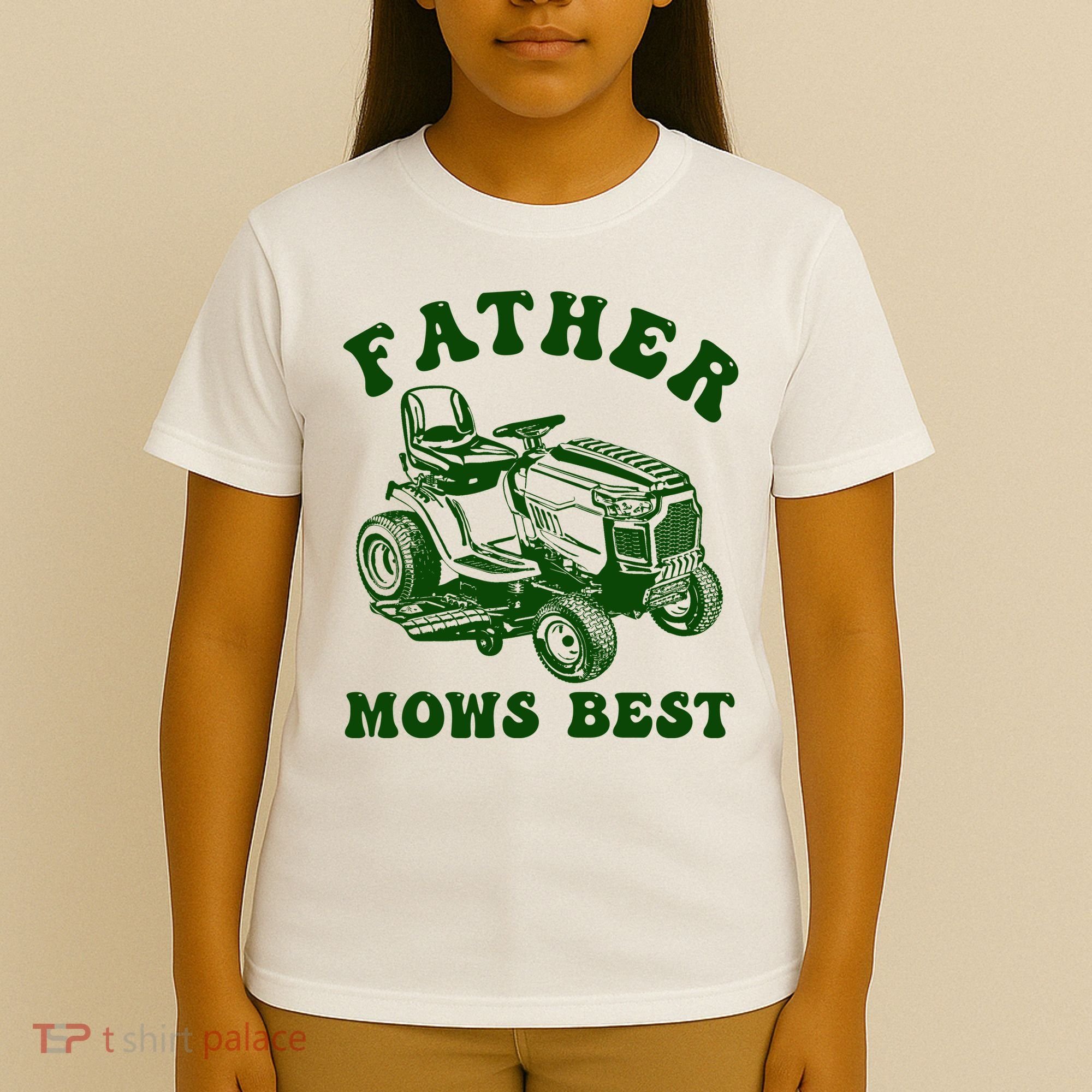 Father Mows Best Lawn Fathers Day T-Shirt