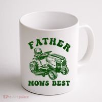 Father Mows Best Lawn Fathers Day Coffee Mug thumb 1