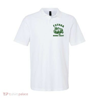 Father Mows Best Lawn Fathers Day Polo