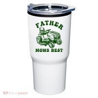 Father Mows Best Lawn Fathers Day Tumbler thumb 0