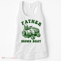 Father Mows Best Lawn Fathers Day Women's Tank Top thumb 0