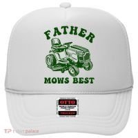 Father Mows Best Lawn Fathers Day Hat thumb 0