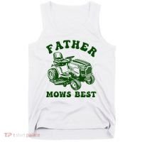 Father Mows Best Lawn Fathers Day Tank Top thumb 0