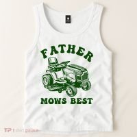 Father Mows Best Lawn Fathers Day Tank Top thumb 2