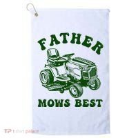 Father Mows Best Lawn Fathers Day Golf Towel thumb 0