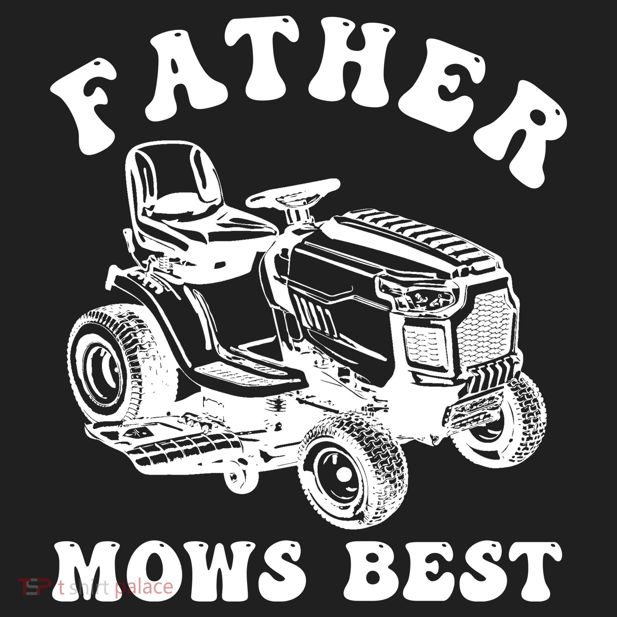 Father Mows Best Lawn Care Dad Mowing Gardener Fathers Day Beanie