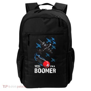 Funny Military Bomber Design For Boomers Backpack