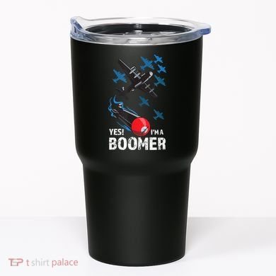 Funny Military Bomber Design For Boomers Tumbler