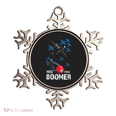 Funny Military Bomber Design For Boomers Ornament
