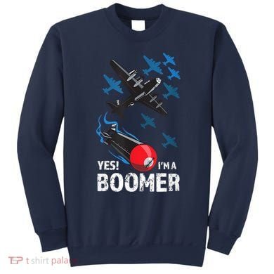 Funny Military Bomber Design For Boomers Sweatshirt