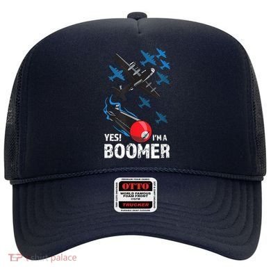 Funny Military Bomber Design For Boomers Hat