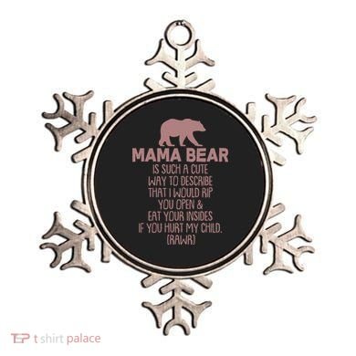 Funny Mama Bear Rawr Ornament