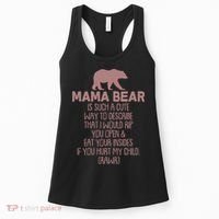 Funny Mama Bear Rawr Women's Tank Top thumb 0