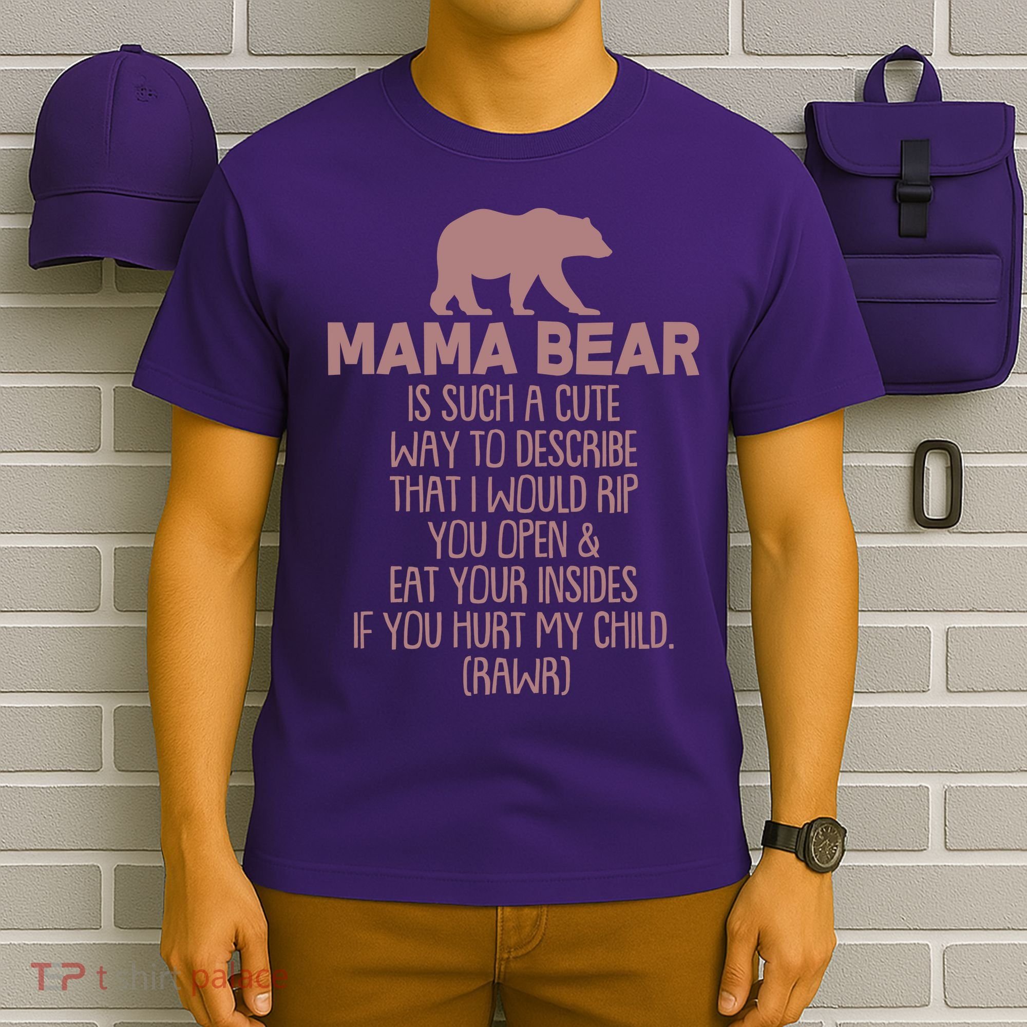 Funny Mama Bear Rawr T-Shirt