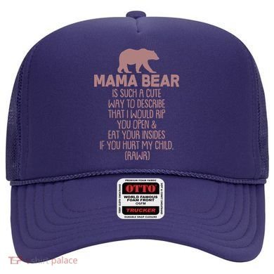 Funny Mama Bear Rawr Hat