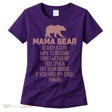 Funny Mama Bear Rawr Women's T-Shirt