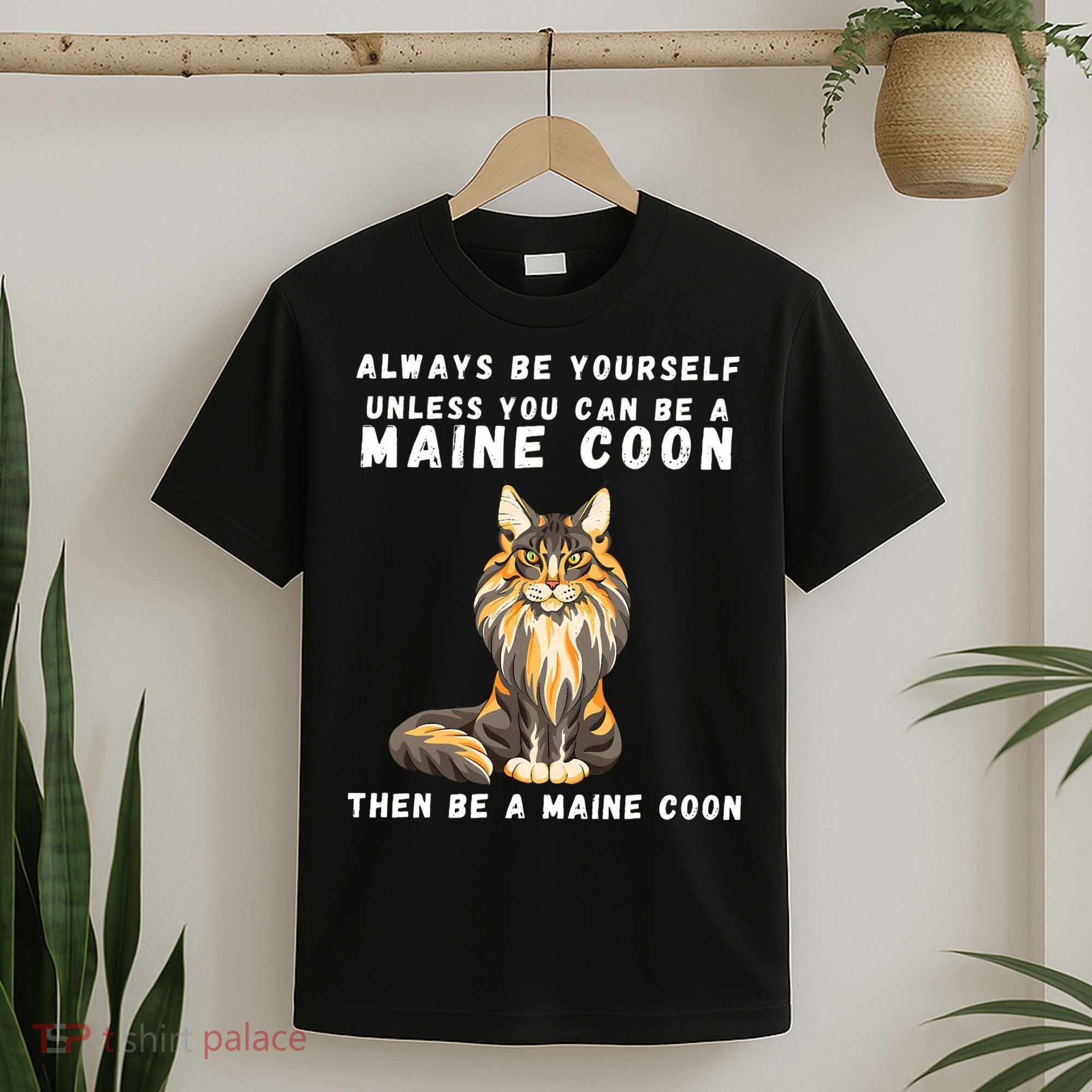 Funny Maine Coon Vintage Funny Saying Cats Lovers Jokes T-Shirt