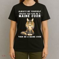 Funny Maine Coon Vintage Funny Saying Cats Lovers Jokes T-Shirt thumb 4