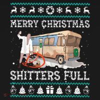 Funny Merry Christmas Shitters Full Sweater Ugly Apron thumb 3