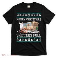 Funny Merry Christmas Shitters Full Sweater Ugly T-Shirt thumb 0