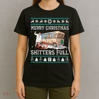 Funny Merry Christmas Shitters Full Sweater Ugly T-Shirt thumb 4