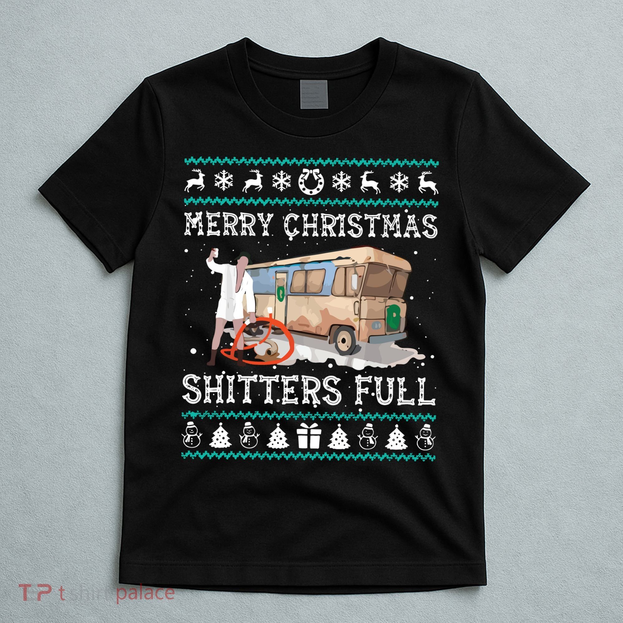 Funny Merry Christmas Shitters Full Sweater Ugly T-Shirt