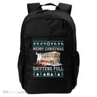 Funny Merry Christmas Shitters Full Sweater Ugly Backpack thumb 0