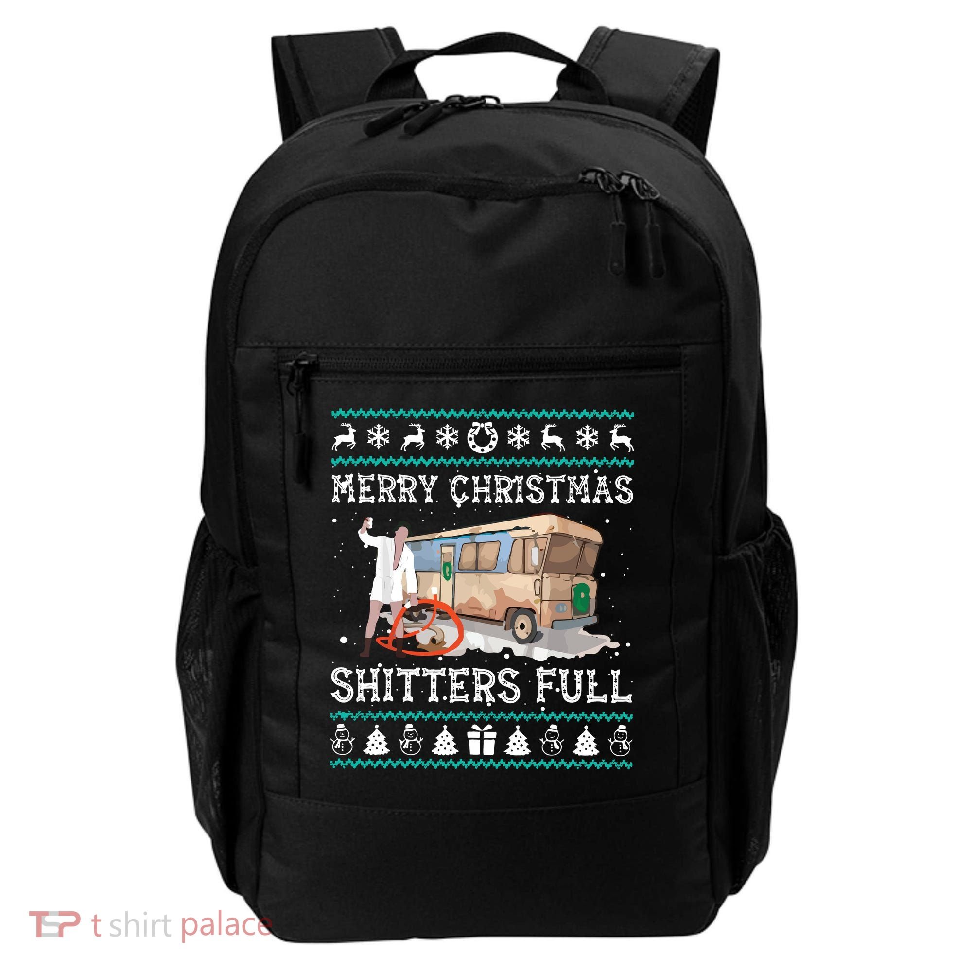 Funny Merry Christmas Shitters Full Sweater Ugly Backpack