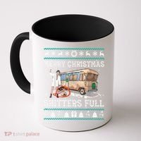 Funny Merry Christmas Shitters Full Sweater Ugly Coffee Mug thumb 0