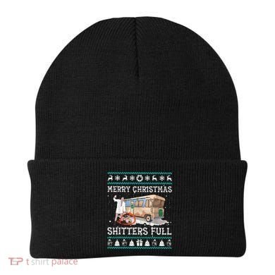 Funny Merry Christmas Shitters Full Sweater Ugly Beanie