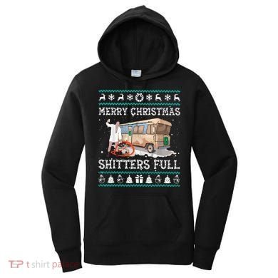 Funny Merry Christmas Shitters Full Sweater Ugly Women's Hoodie