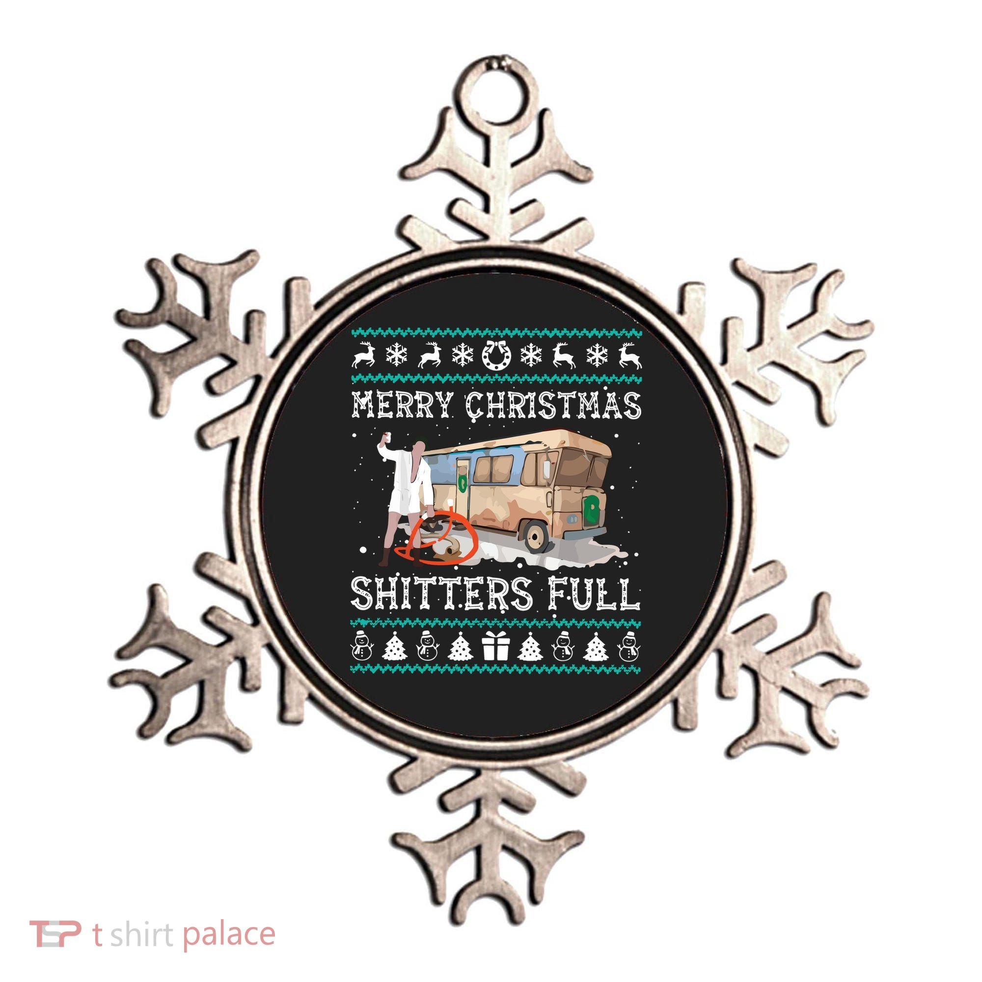 Funny Merry Christmas Shitters Full Sweater Ugly Ornament