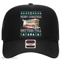 Funny Merry Christmas Shitters Full Sweater Ugly Hat thumb 0