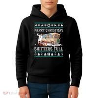 Funny Merry Christmas Shitters Full Sweater Ugly Kids Hoodie thumb 4